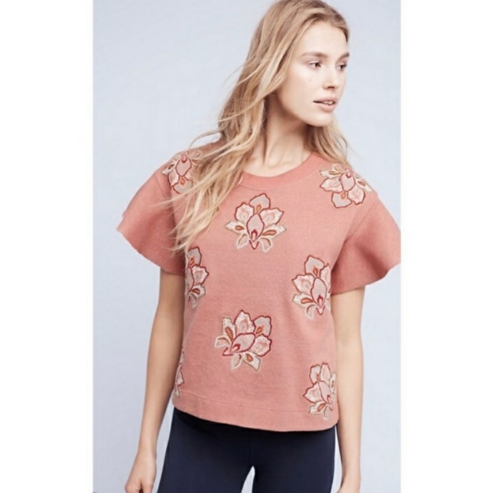 Anthropologie Chloe Oliver Padma Sweatshirt - Picture 5 of 10